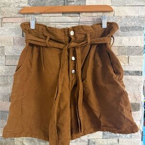 Zara Women’s Linen Shorts